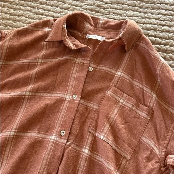 ALTAR’D STATE Flannel Feel Super Soft Plaid Shirt - Picture 2 of 7